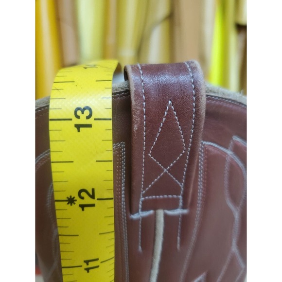 Kimmel Boot Co. Custom Shop Roughout & Calfskin Cowboy Boots US Women's 7.5-8 B - Picture 12 of 12